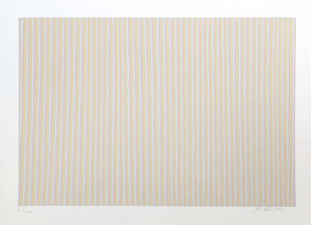 gene davis carousel lithograph · RoGallery · 2026-05-27 Gene Bernard Davis comparable auction result: gene davis carousel lithograph