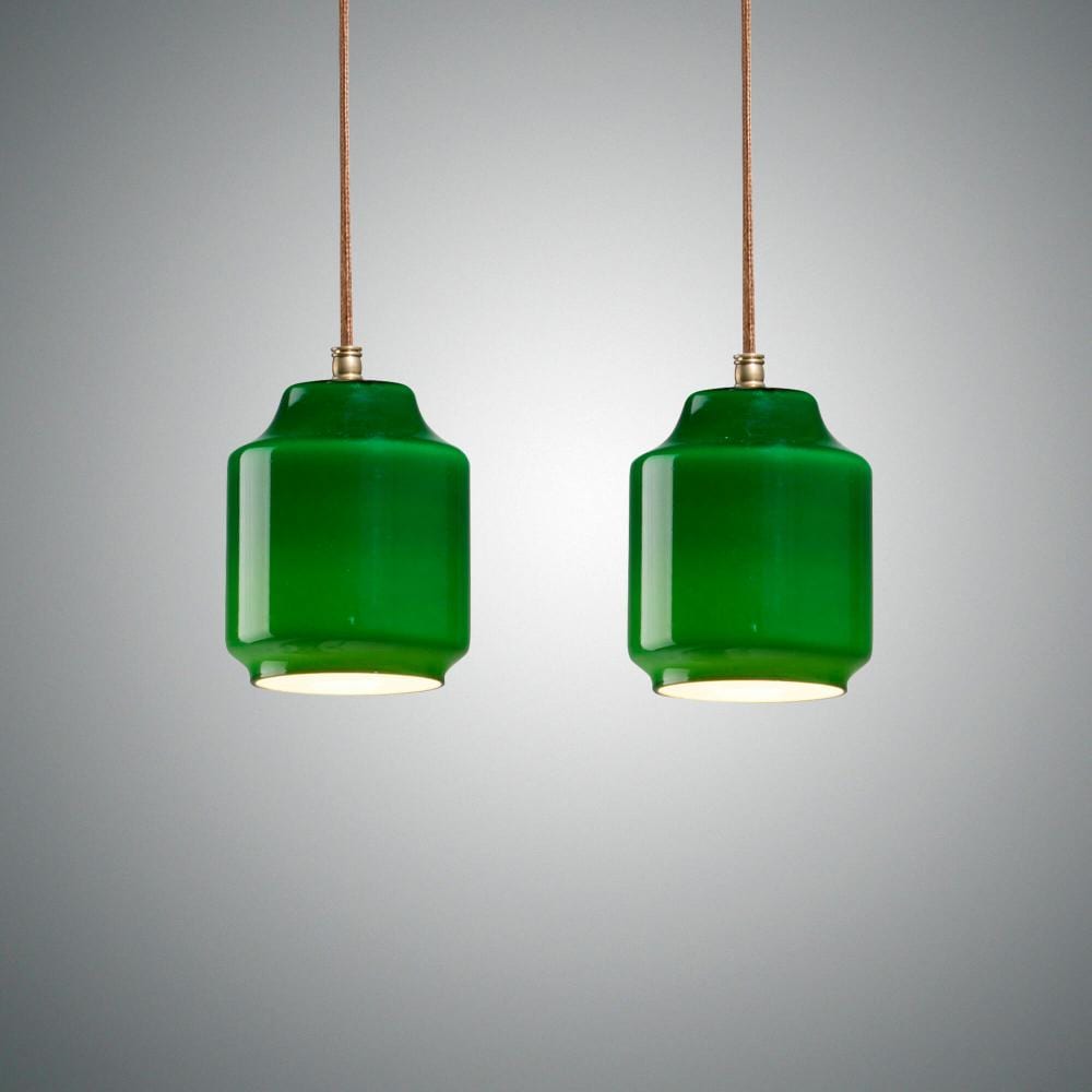 Massimo Vignelli comparable auction result: massimo vignelli pendant lamps pair