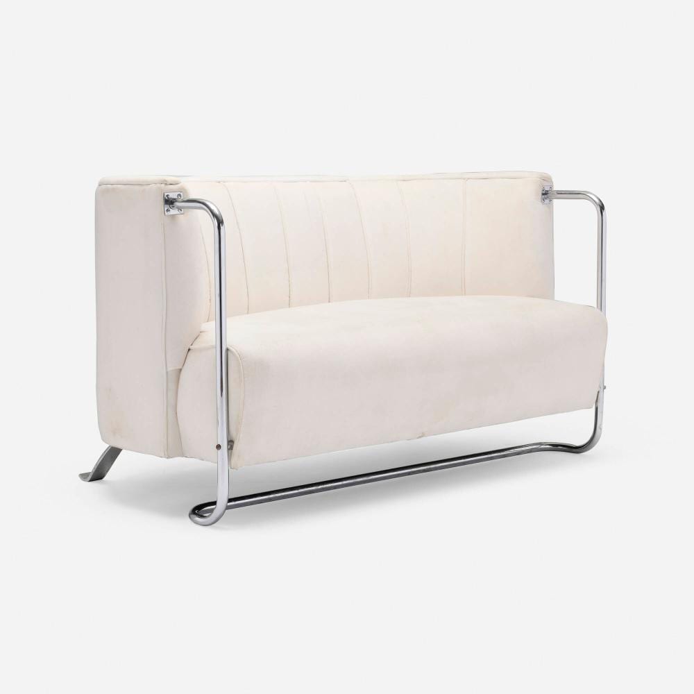 Gilbert Rohde comparable auction result: gilbert rohde settee