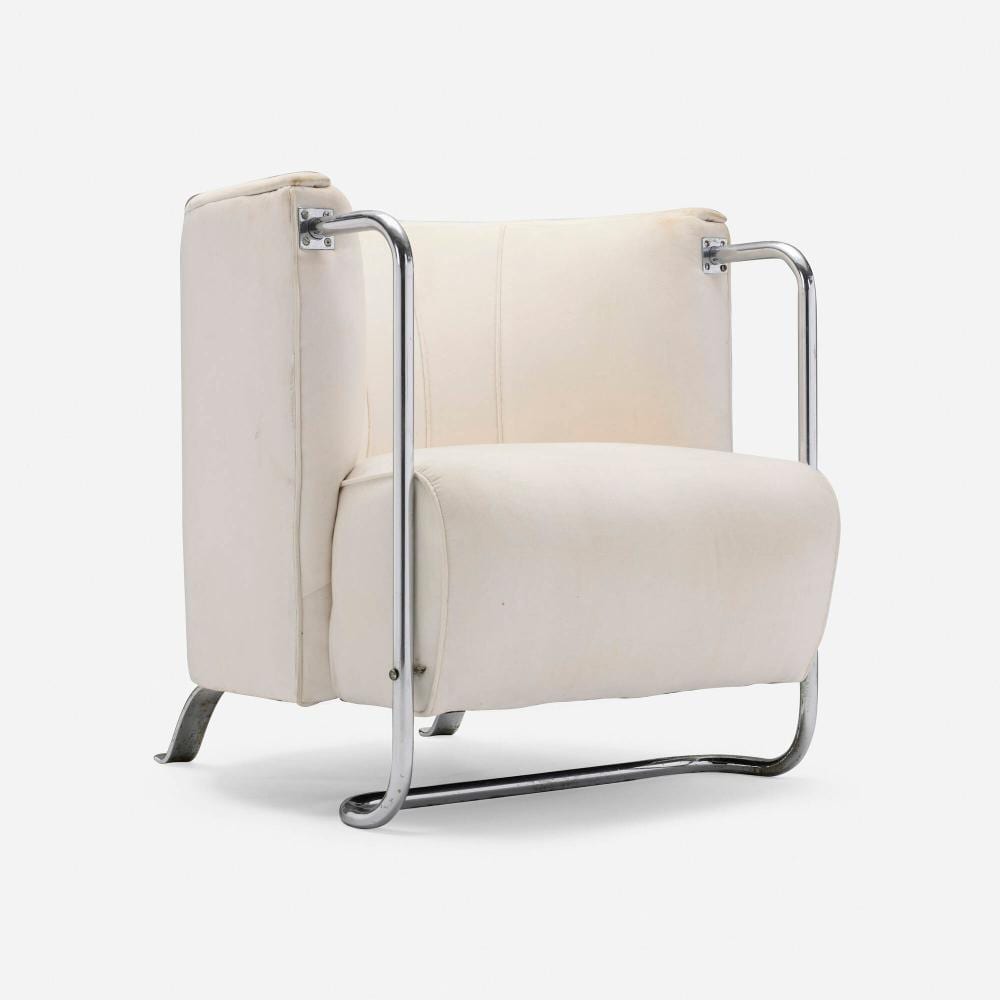 Gilbert Rohde comparable auction result: gilbert rohde lounge chair