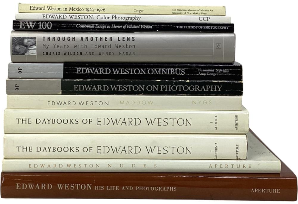 11 edward weston photography books · EJ'S Auction & Appraisal · 2026-05-16 Edward Weston comparable auction result: 11 edward weston photography books