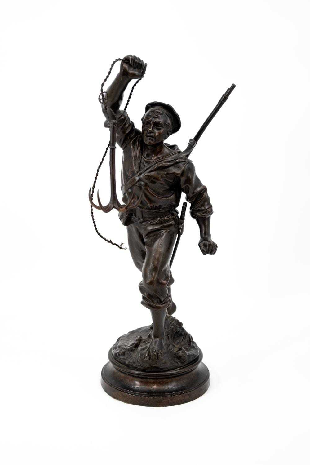 Adrien Etienne Gaudez comparable auction result: adrien etienne gaudez 1845 1902 an antique french patinated bronze sculpture