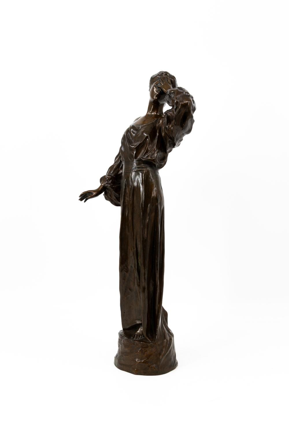 Godefroid Devreese comparable auction result: godefroid devreese 1861 1941 a belgian art nouveau patinated bronze figural sculpture