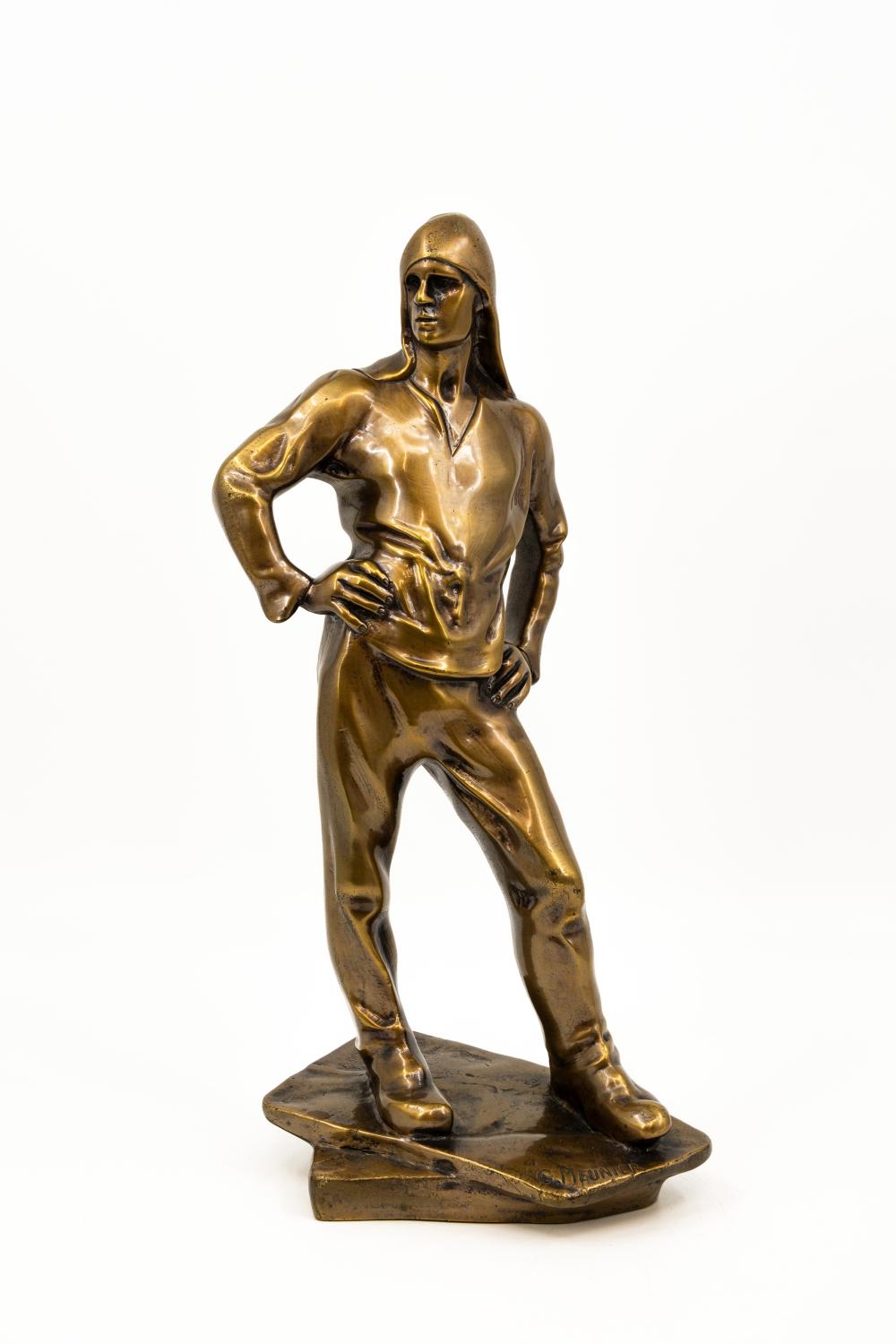 Constantin Meunier comparable auction result: constantin meunier 1831 1905 the longshoreman an antique patinated bronze sculpture