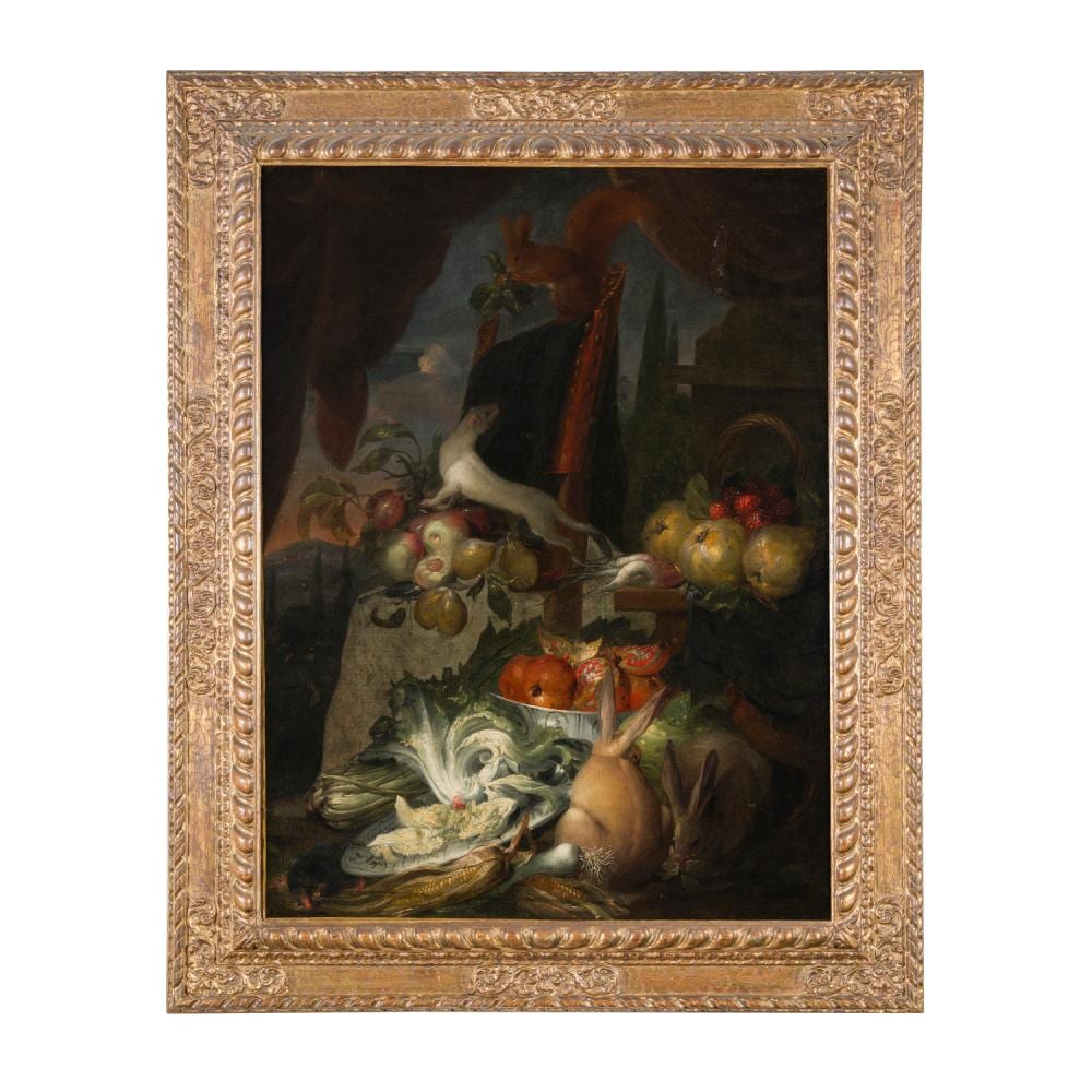 Abraham Mignon comparable auction result: abraham mignon francoforte sul meno 1640 utrecht 1679 cerchia di