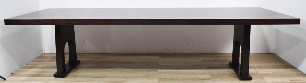 Christian Liaigre comparable auction result: christian liaigre for holly hunt cipangu dining table