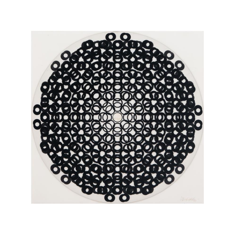 Victor Vasarely (1906-1997) Sin título, sf. Plexiglass impreso - Ed. sin numerar 56 x 56 cm comparable sale