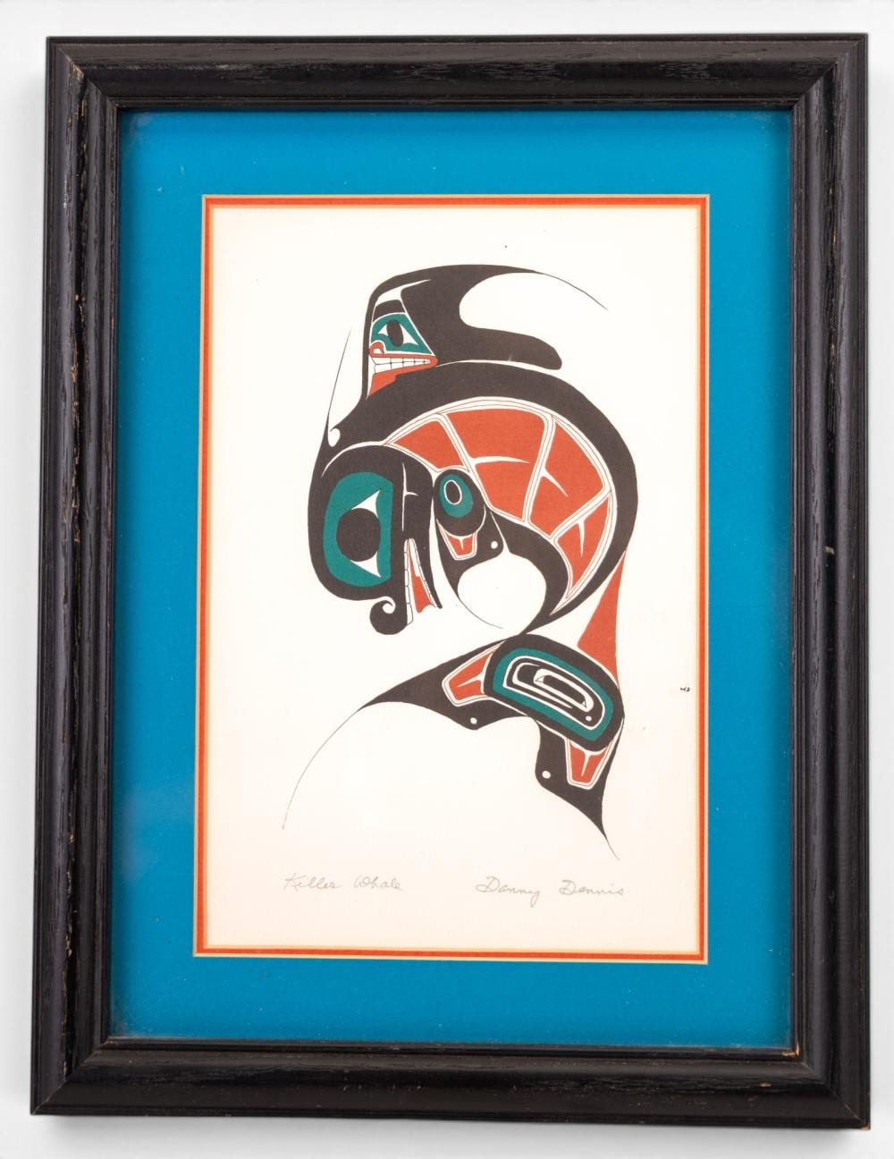 killer whale after danny dennis print · Keystone Auctions LLC · 2026-05-24 Danny Dennis comparable auction result: killer whale after danny dennis print