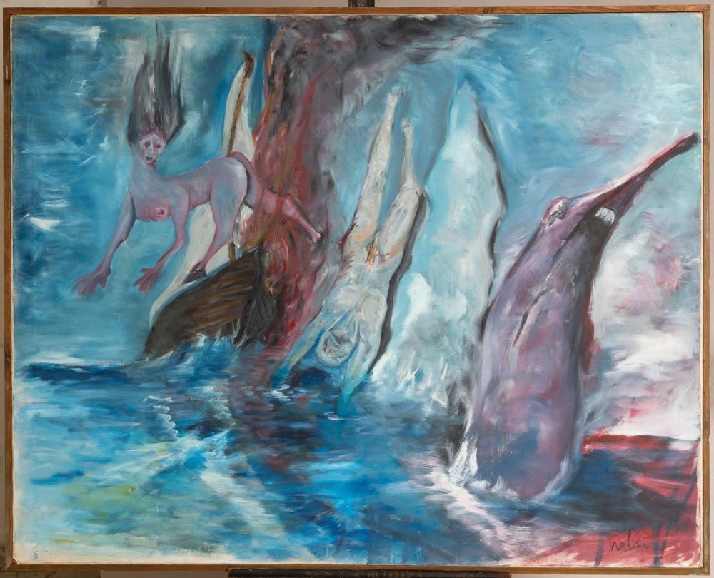 Sidney Robert Nolan comparable auction result: sidney nolan 1917 1992 attributed