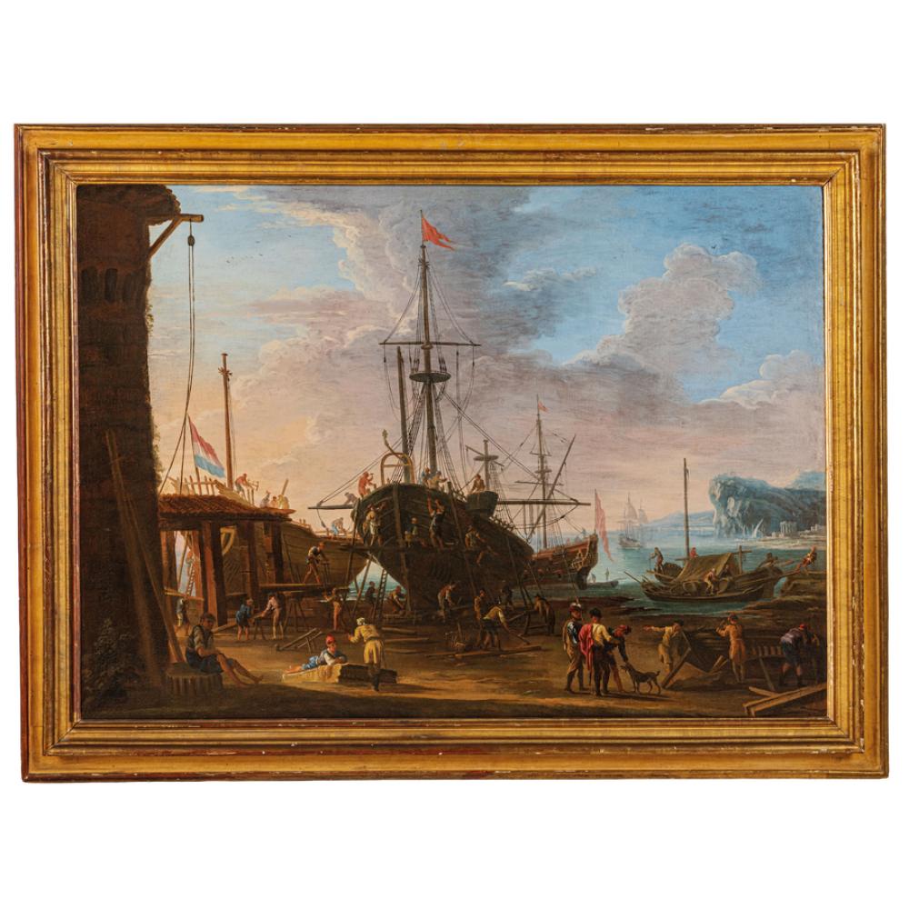 Adrien Manglard comparable auction result: adrien manglard attr a