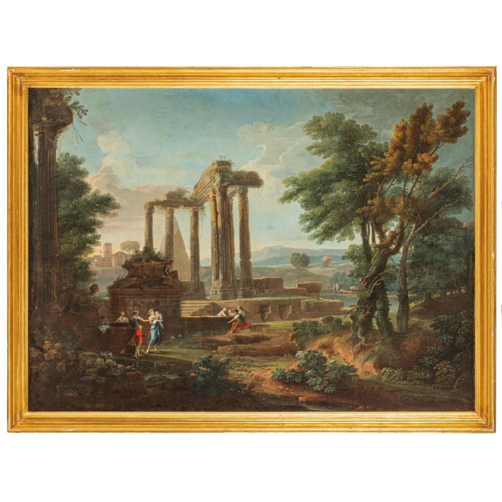 Paolo Anesi comparable auction result: paolo anesi attr a