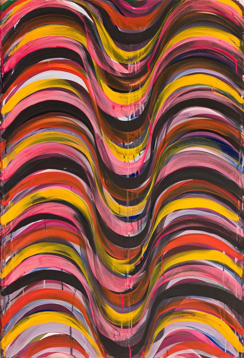 Karin Davie comparable auction result: karin davie b 1965 collapsing drawing 3 1991