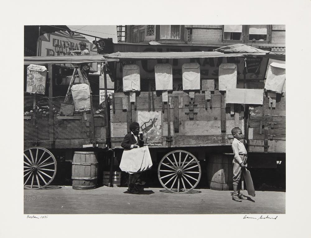 Aaron Siskind comparable auction result: aaron siskind harlem 1935