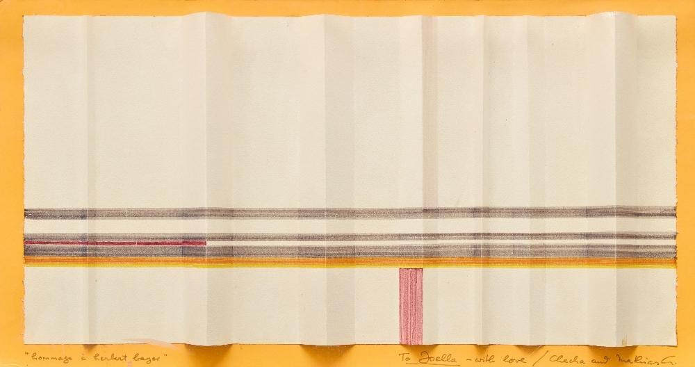 Mathias Goeritz comparable auction result: mathias goeritz hommage herbert bayer