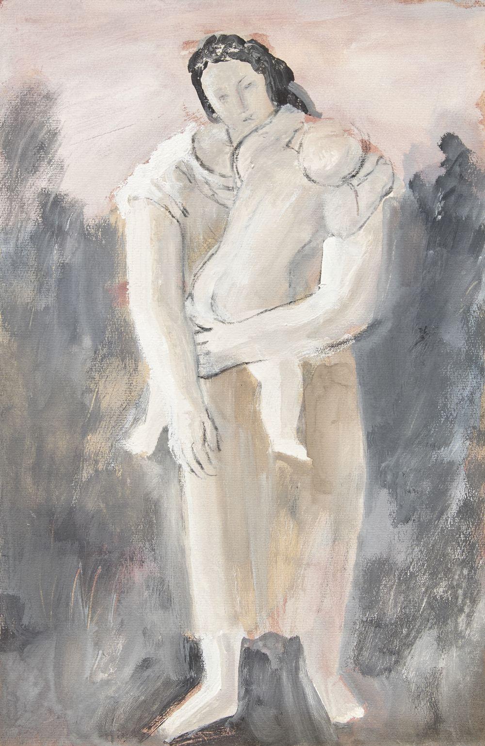 Bernard Meninsky comparable auction result: bernard meninsky mother with infant