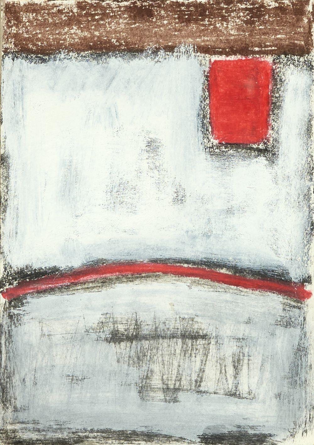 George Dannatt comparable auction result: george dannatt winter landscape 1970