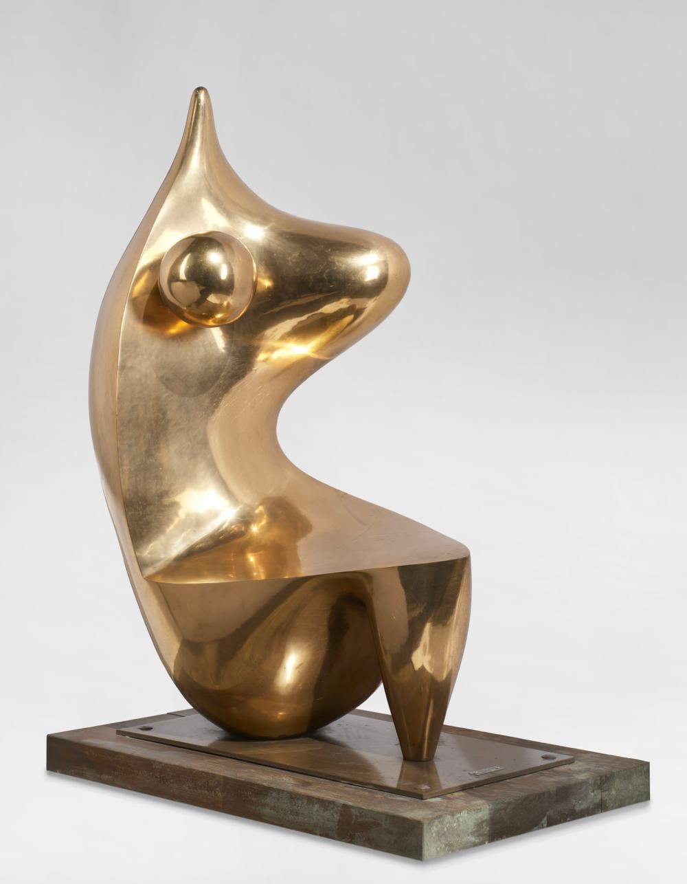 Alberto Viani comparable auction result: alberto viani nudo seduto 1949 bronze cm 125x84x55 signed