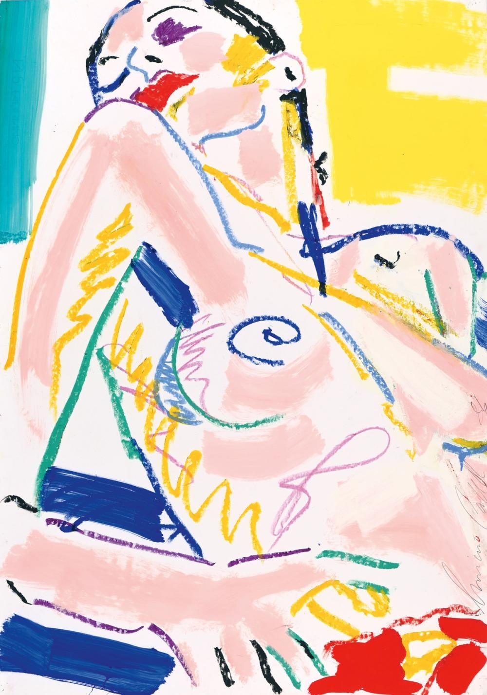 Luciano Castelli comparable auction result: luciano castelli 1951 untitled