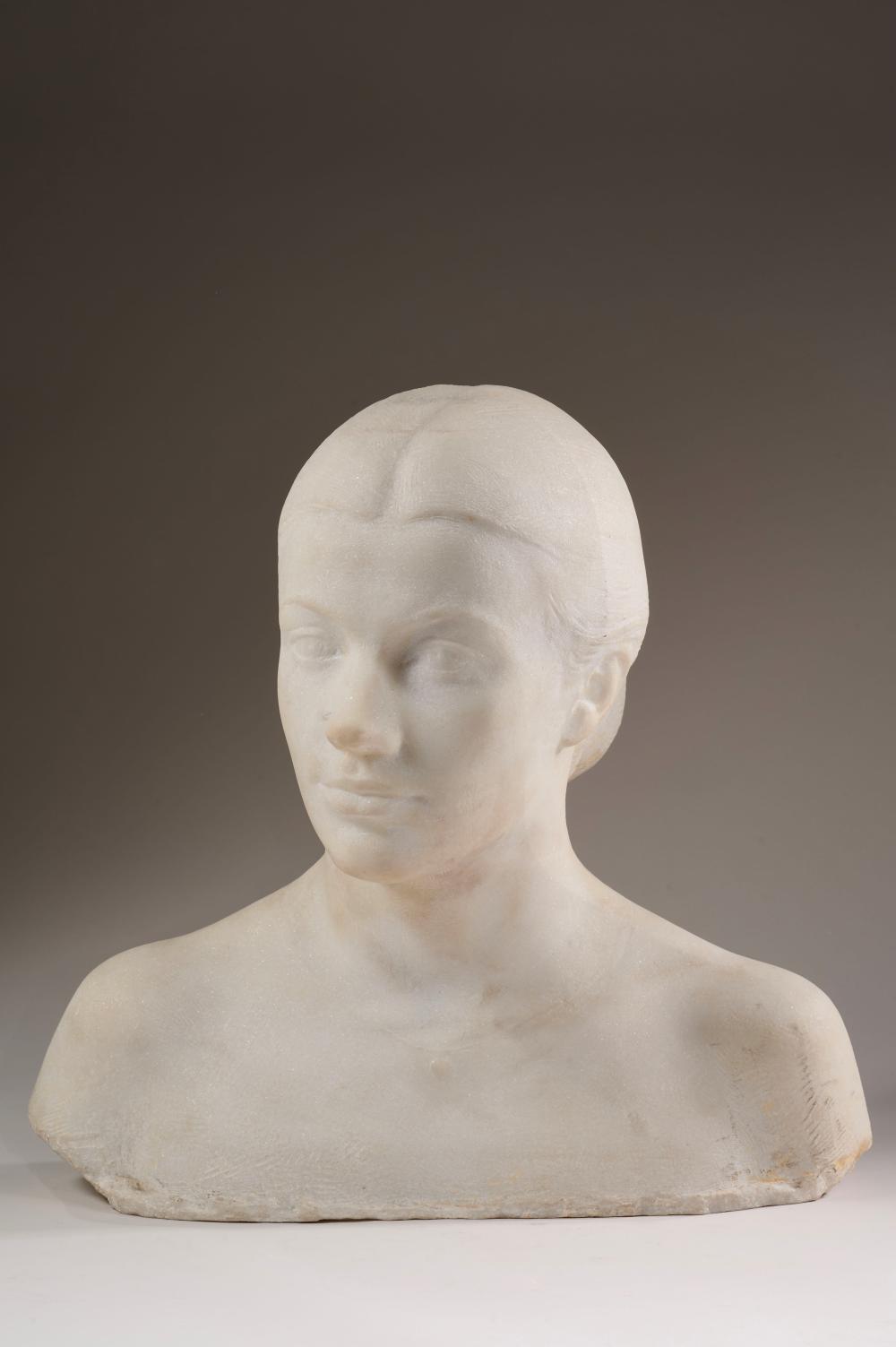 Marcel Damboise comparable auction result: marcel damboise 1903 1992 buste d eva 1973