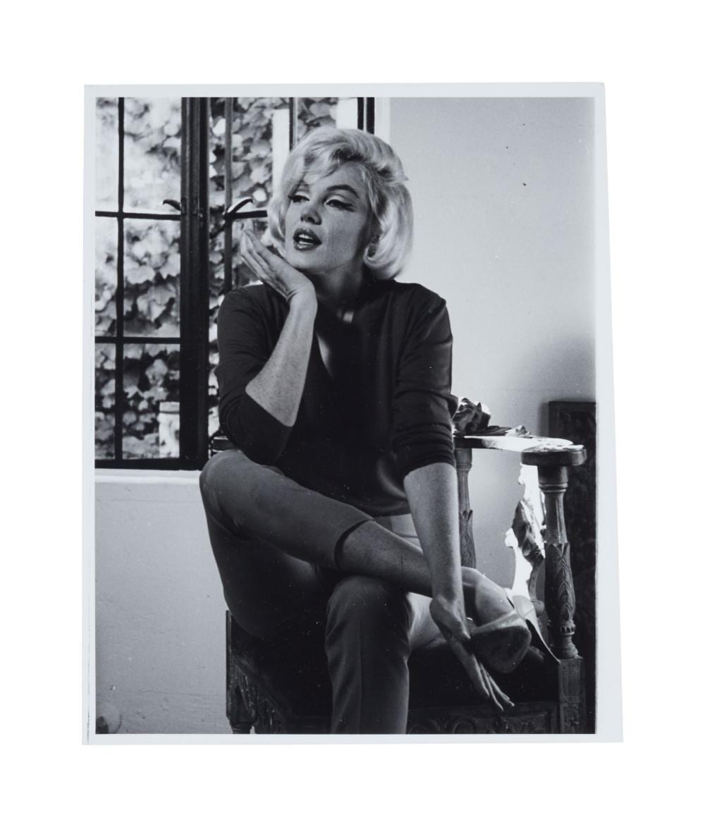 marilyn monroe 1962 1990 never published black and white photograph by allan grant · Julien's Auctions · 2026-06-04 Allan Grant comparable auction result: marilyn monroe 1962 1990 never published black and white photograph by allan grant