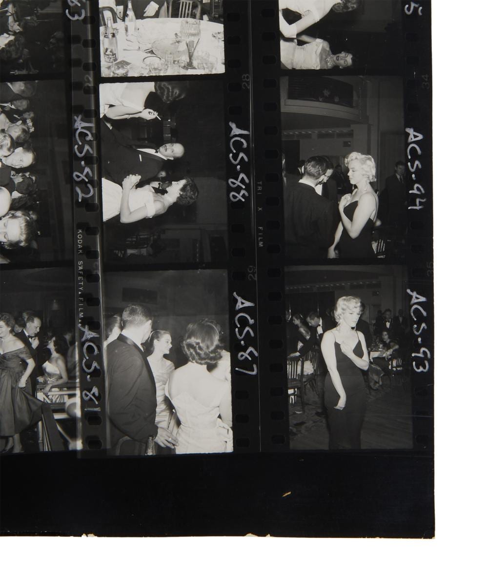 marilyn monroe 1955 rare black and white contact sheet by milton h greene · Julien's Auctions · 2026-06-04 Milton H. Greene comparable auction result: marilyn monroe 1955 rare black and white contact sheet by milton h greene