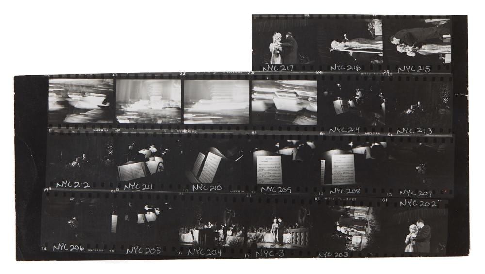 marilyn monroe 1955 black and white contact sheets by milton h greene · Julien's Auctions · 2026-06-04 Milton H. Greene comparable auction result: marilyn monroe 1955 black and white contact sheets by milton h greene