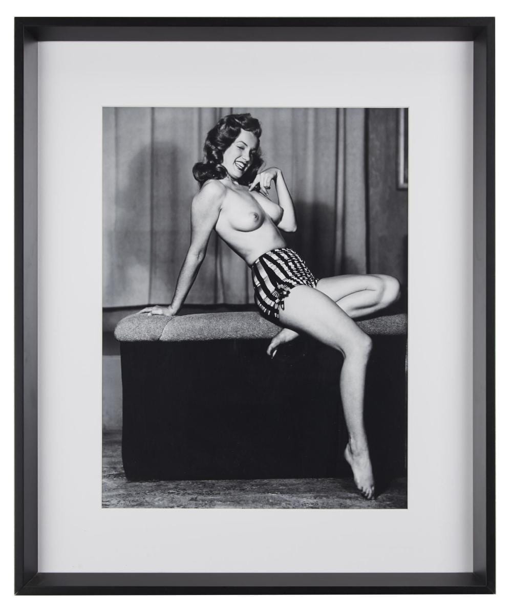 Earl Moran comparable auction result: marilyn monroe circa 1946 1990s black and white photograph by earl moran