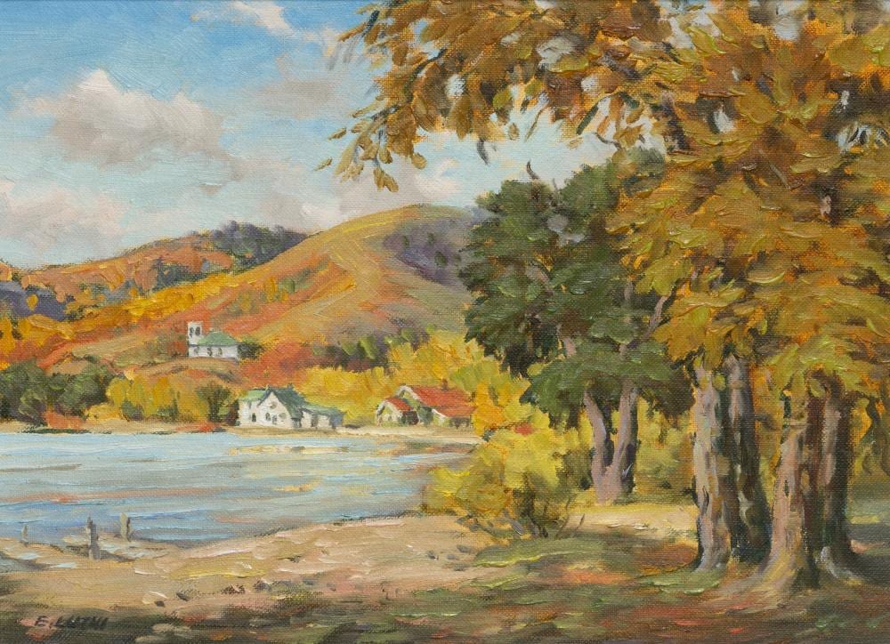 Ernest Luthi comparable auction result: ernest luthi summer at b say tah point