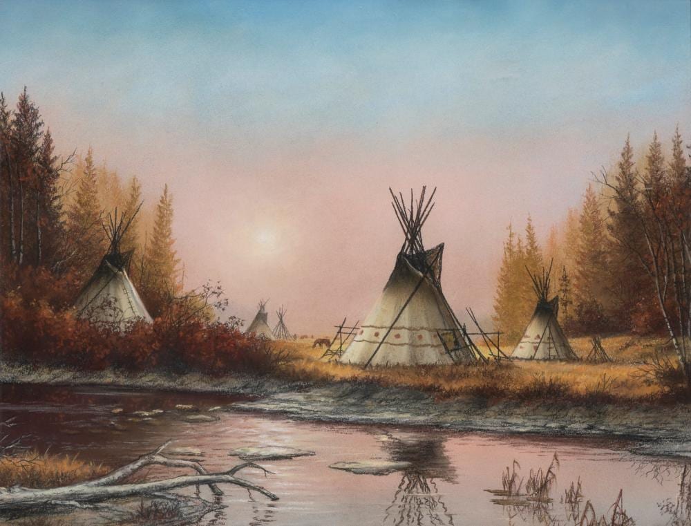 bob millard encampment · Saskatchewan Network for Art Collecting · 2026-06-07 Bob Millard comparable auction result: bob millard encampment