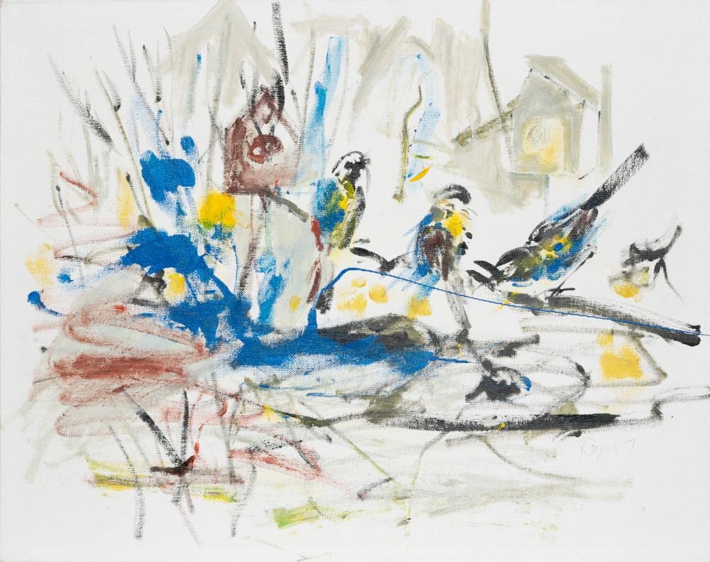 Roger Ing comparable auction result: roger ing backyard birds