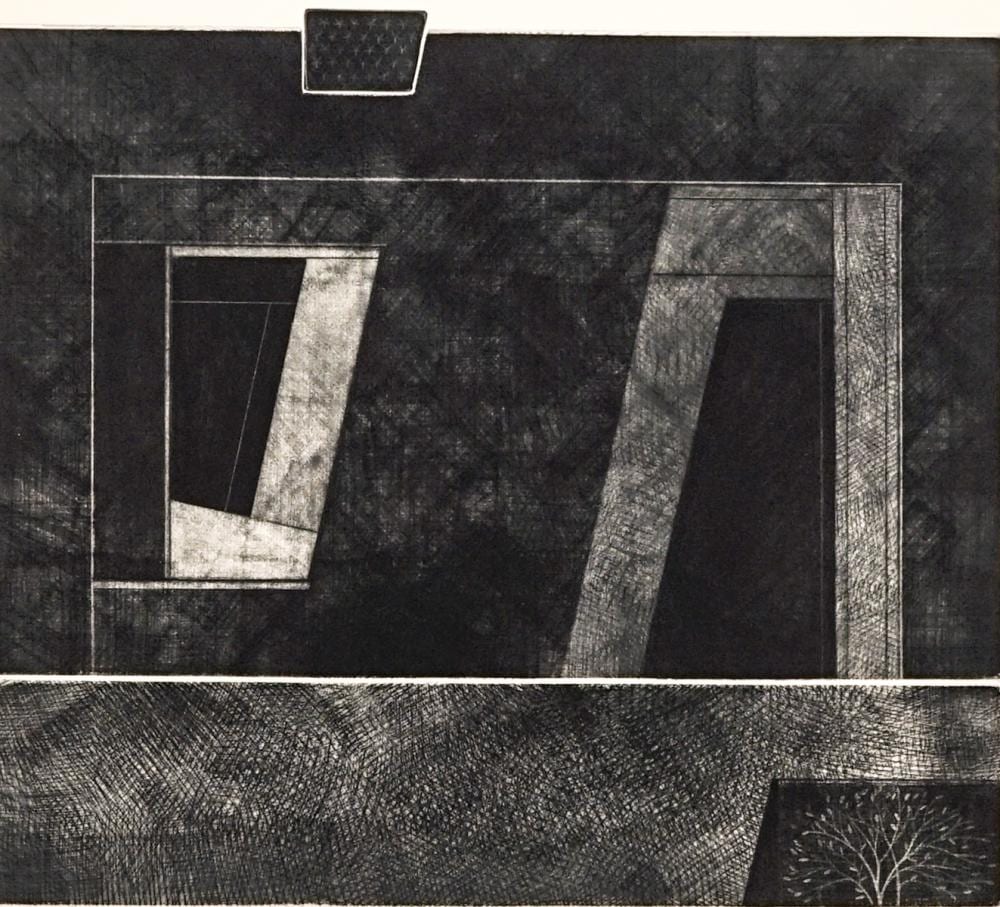 Keith Anden Achepohl comparable auction result: keith anden achepohl etching signed