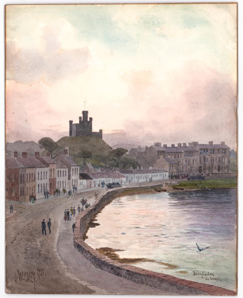 Joseph William Carey comparable auction result: joseph william carey original watercolor