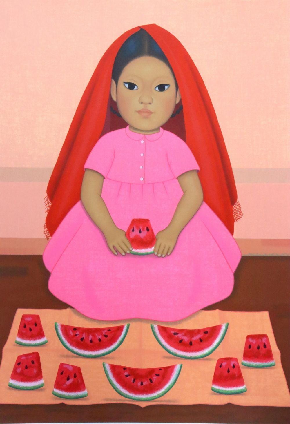 Gustavo Montoya comparable auction result: gustavo montoya sandias serigraph