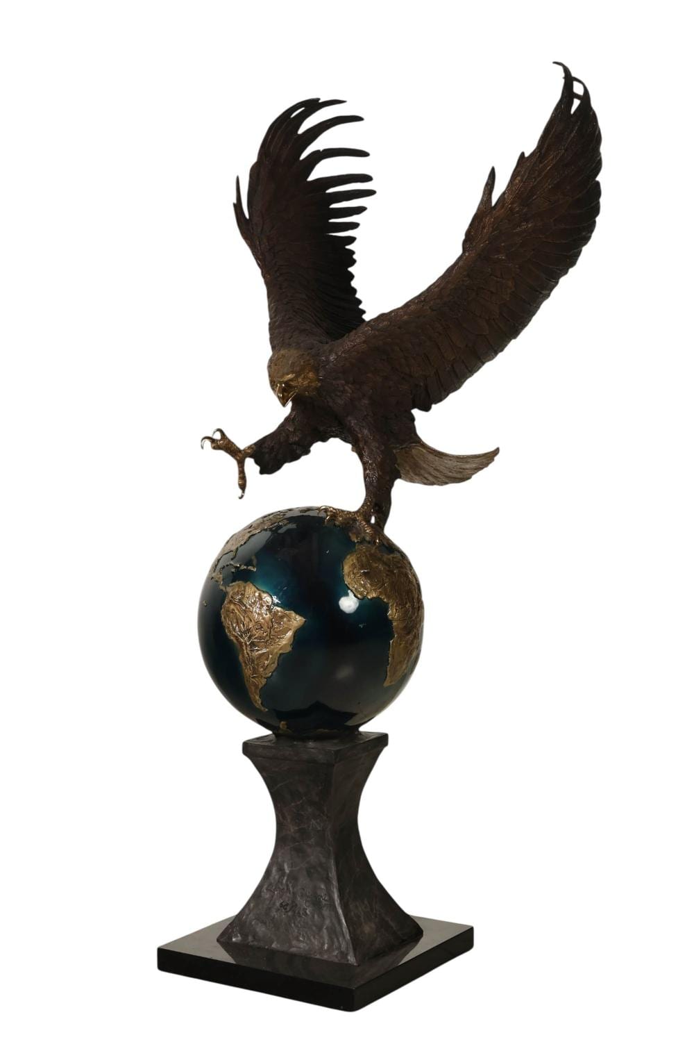 Lorenzo Ghiglieri comparable auction result: lorenzo ghiglieri 1931 2020 eagle and earth bronze