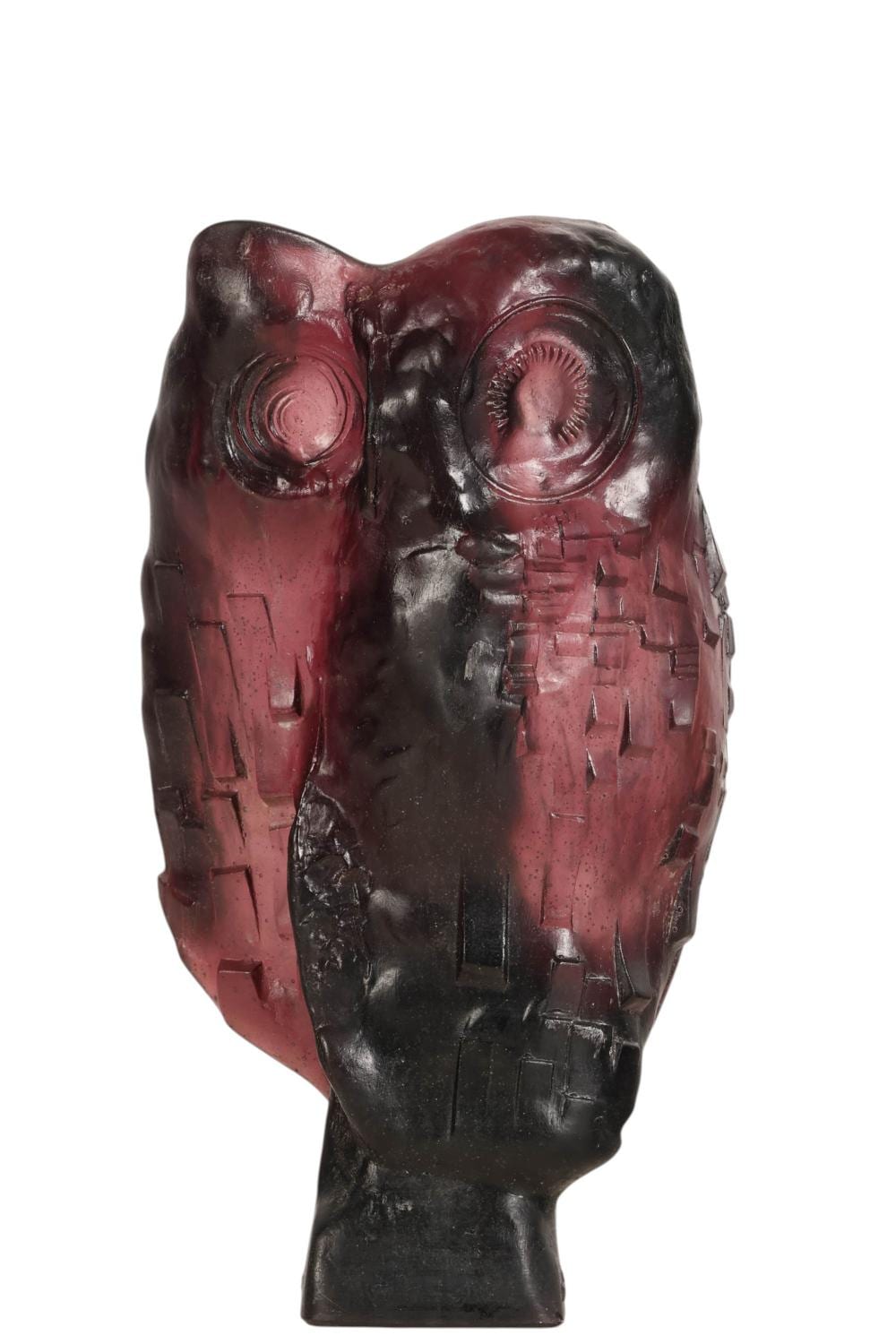 maurice legendre b 1928 daum glass owl sculpture · Hill Auction Gallery · 2026-06-03 Maurice Legendre comparable auction result: maurice legendre b 1928 daum glass owl sculpture