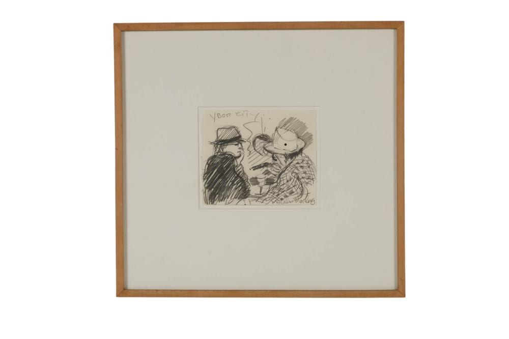 Malcolm Morley comparable auction result: malcolm morley 1931 2018 ybor city pencil drawing