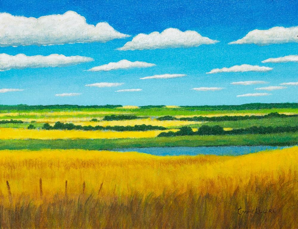 Chris MacClure comparable auction result: chris macclure bright summer day