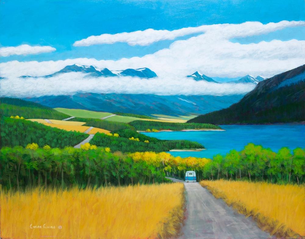 Chris MacClure comparable auction result: chris macclure road less traveled
