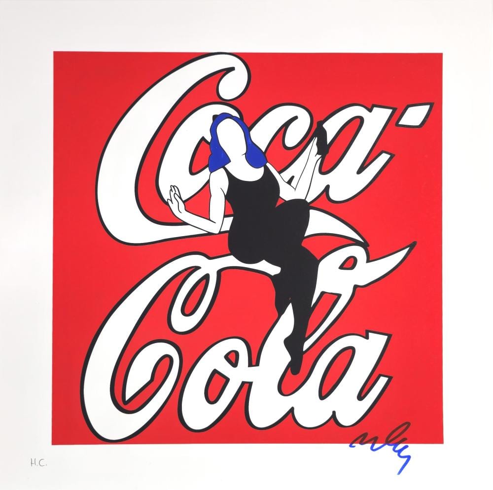 Marco Lodola comparable auction result: marco lodola coca cola