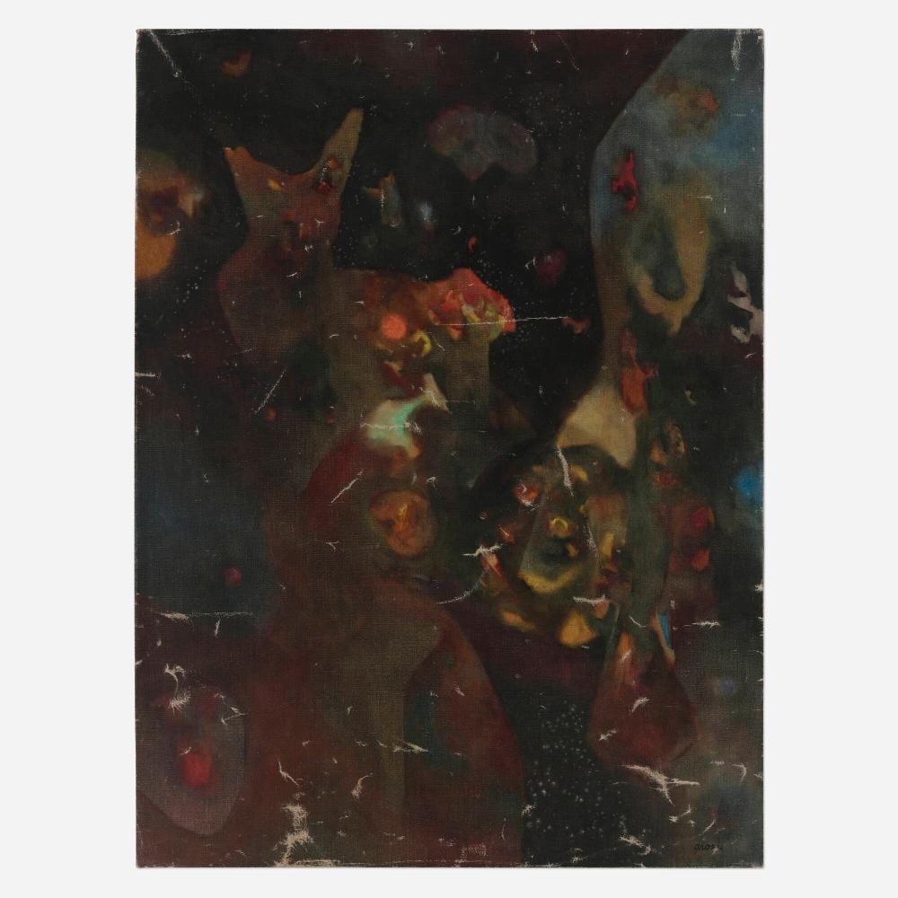 Sidney Gross comparable auction result: sidney gross untitled
