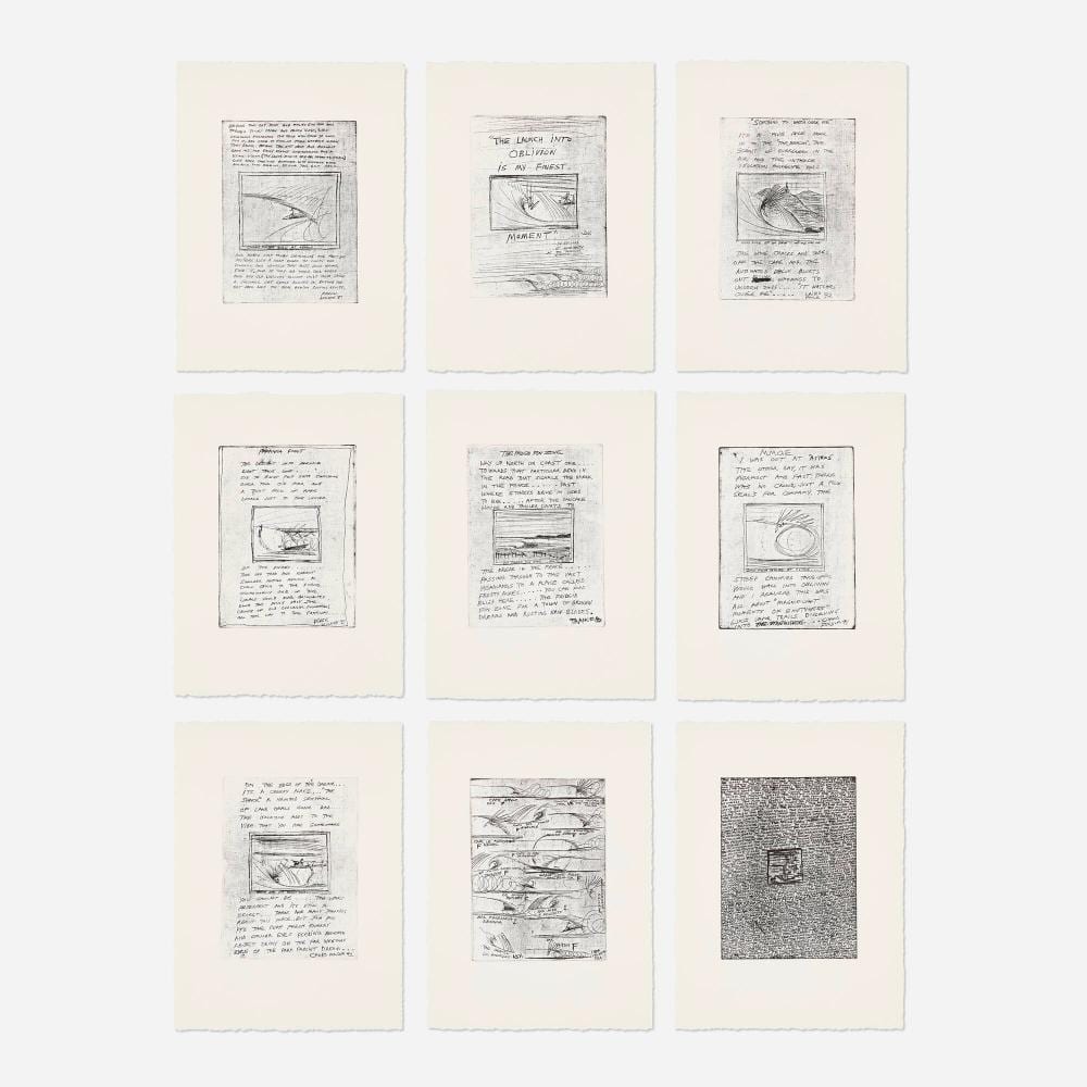 Russell Crotty comparable auction result: russell crotty coastal diatribes 1987 1992