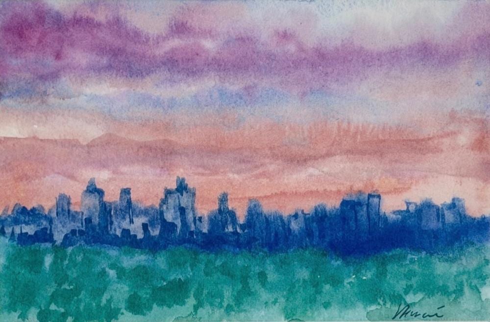 Jerry Garcia comparable auction result: jerry garcia dawn at the ritz carlton offset lithograph