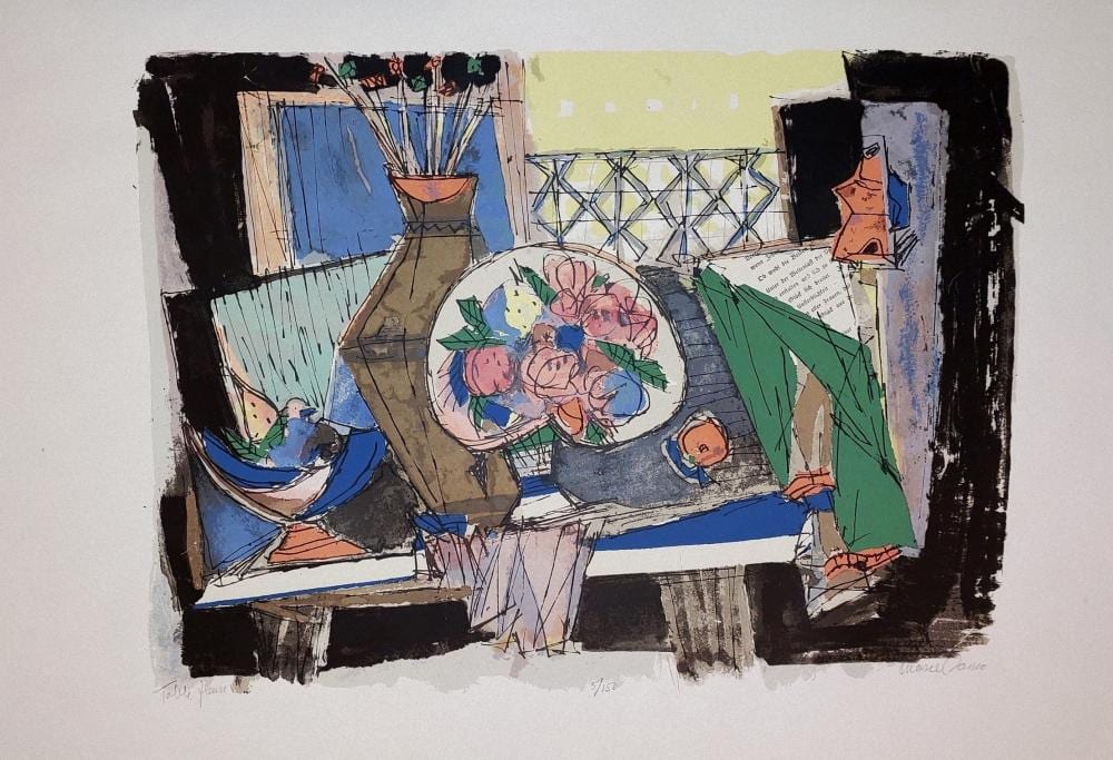 Marcel Janco comparable auction result: marcel janco romanian israeli 1895 1984