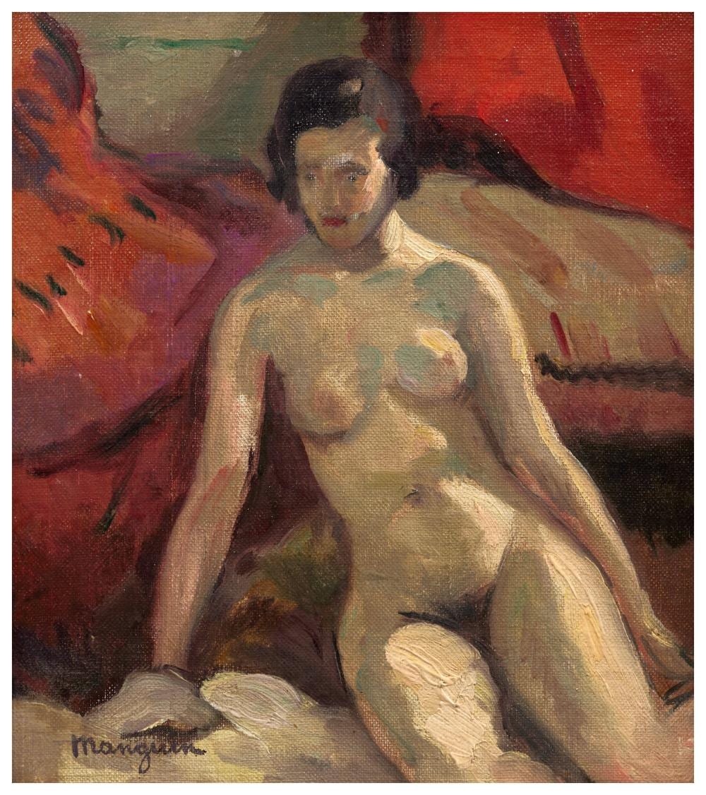 Henri Charles Manguin comparable auction result: henri charles manguin