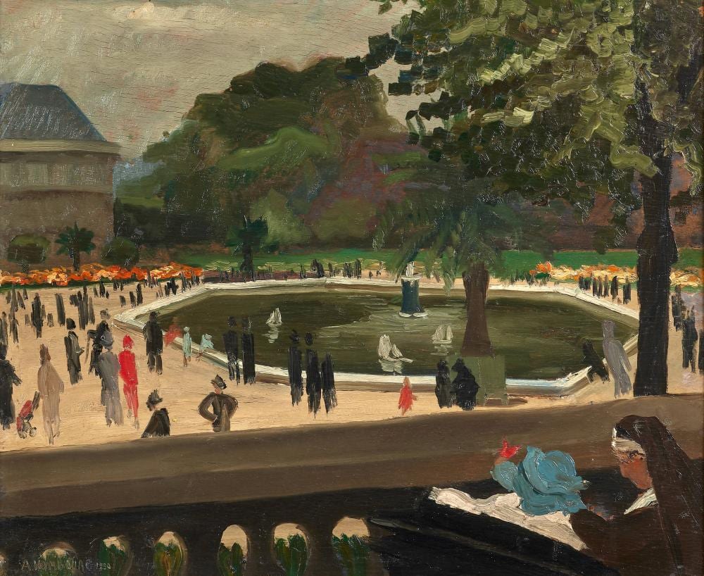 André Hambourg comparable auction result: andr hambourg