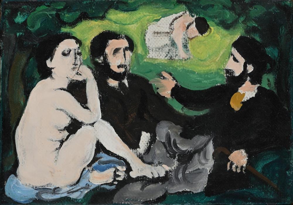 Domenico Cantatore comparable auction result: domenico cantatore ruvo di puglia 1906 paris 1998 from manet