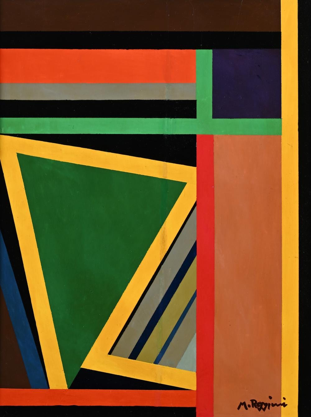 Mauro Reggiani comparable auction result: mauro reggiani nonantola 1897 milan 1980 composition 1935