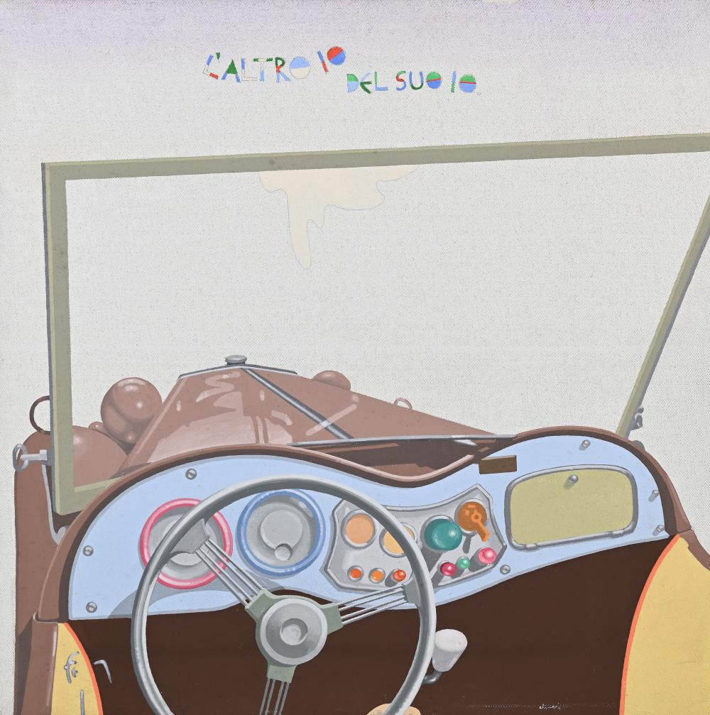 Luca Alinari comparable auction result: luca alinari florence 1943 florence 2019 the other self of his self 1970s