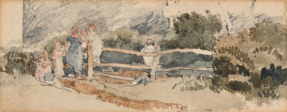 peter de wint british 1784 1849 study of children climbing a fence · Dreweatts 1759 Fine Sales · 2026-06-10 Peter DeWint comparable auction result: peter de wint british 1784 1849 study of children climbing a fence