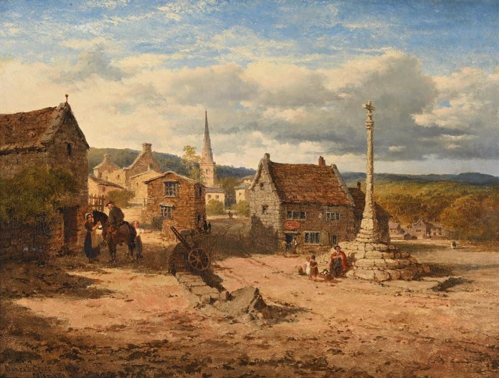 Edmund John Niemann comparable auction result: edmund john niemann british 1813 1876 bonsall cross derby